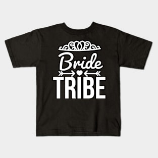 Bridesmaid bride tribe Kids T-Shirt